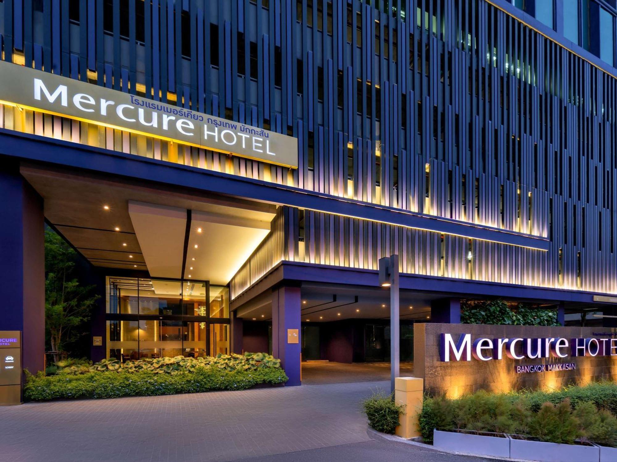 Mercure Bangkok Makkasan Hotel Exterior foto